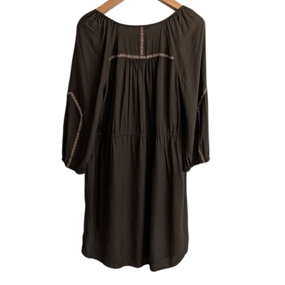 Anthropologie Edme & Esyllte Ribboned Peasant Dress - Picture 4 of 7